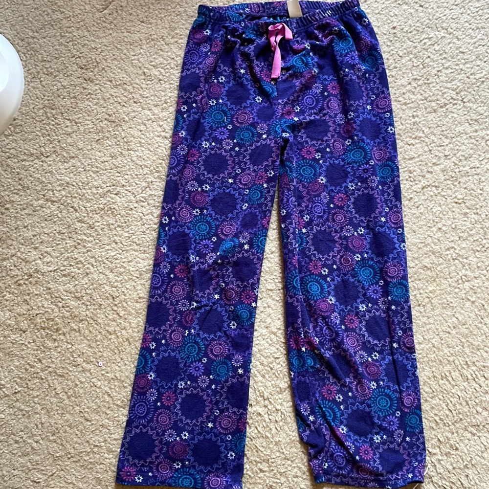 Purple pajama pants, Oshkosh, girls, size 12